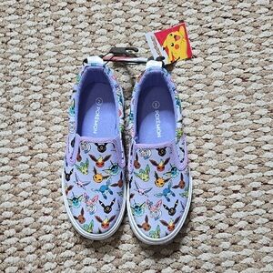 Pokemon Slip On Shoes Multicolor Size 2 Nintendo Game Freak